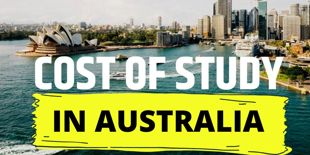 Cost of studying in australia